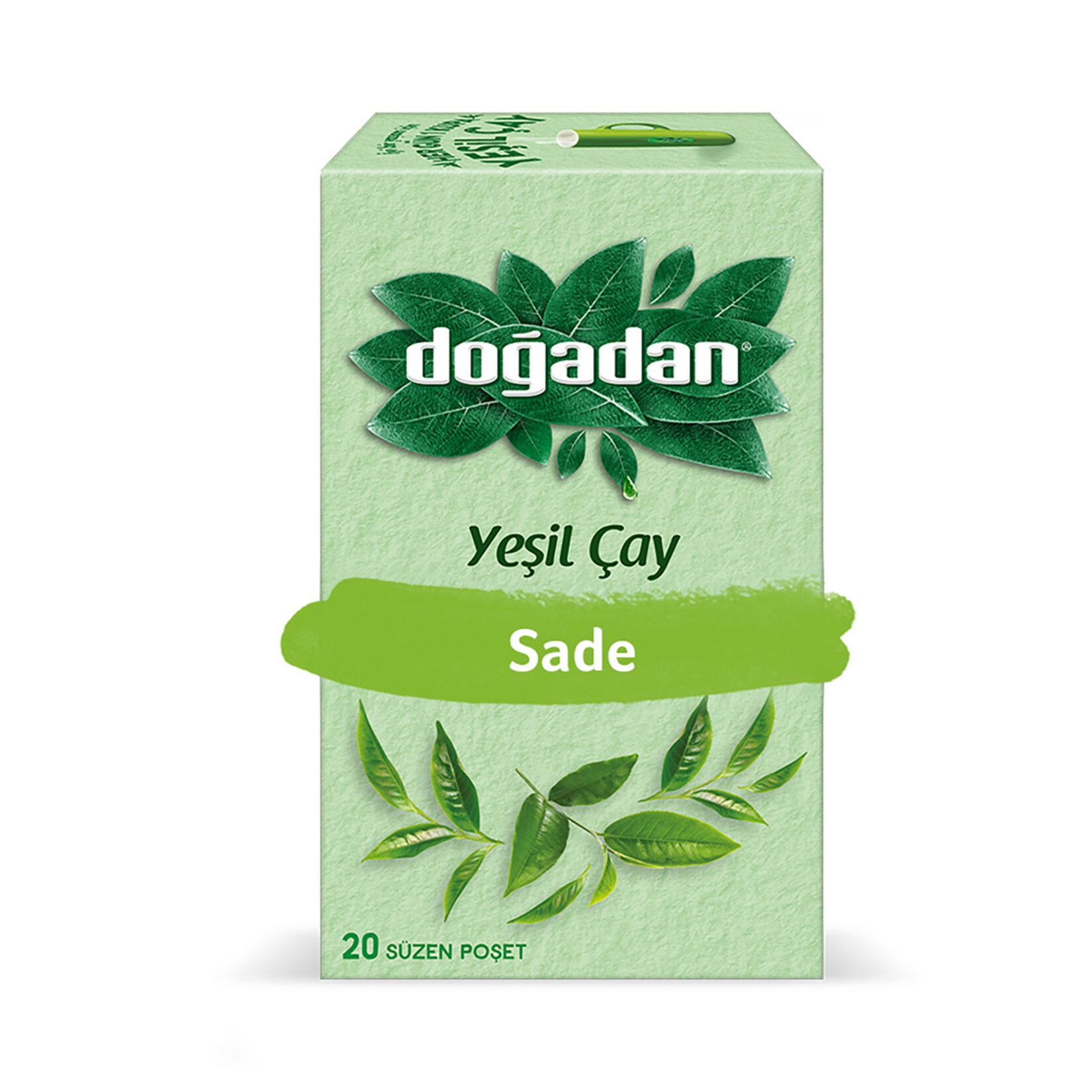 doğadan yeşil çay sade